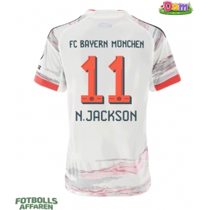 Bayern Munich Nicolas Jackson #11 Bortatröja Kvinnor 2025-26 Kortärmad